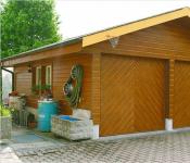 Строим деревянный гараж своими руками Гараж из бруса 150х150